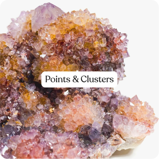 points and clusters