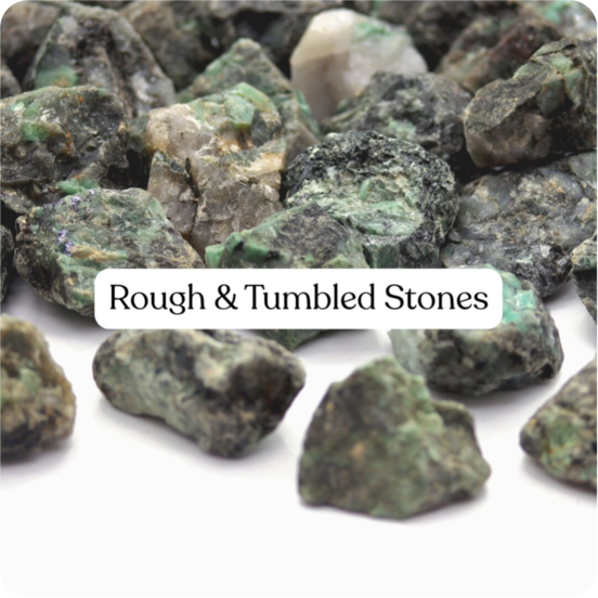 rough and tumbled stones